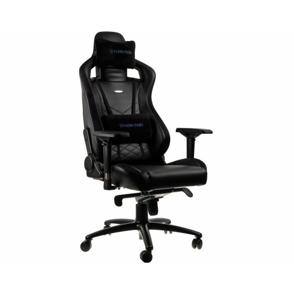 Игровое кресло Noblechairs EPIC NBL-PU-BLU-002, черный/синий