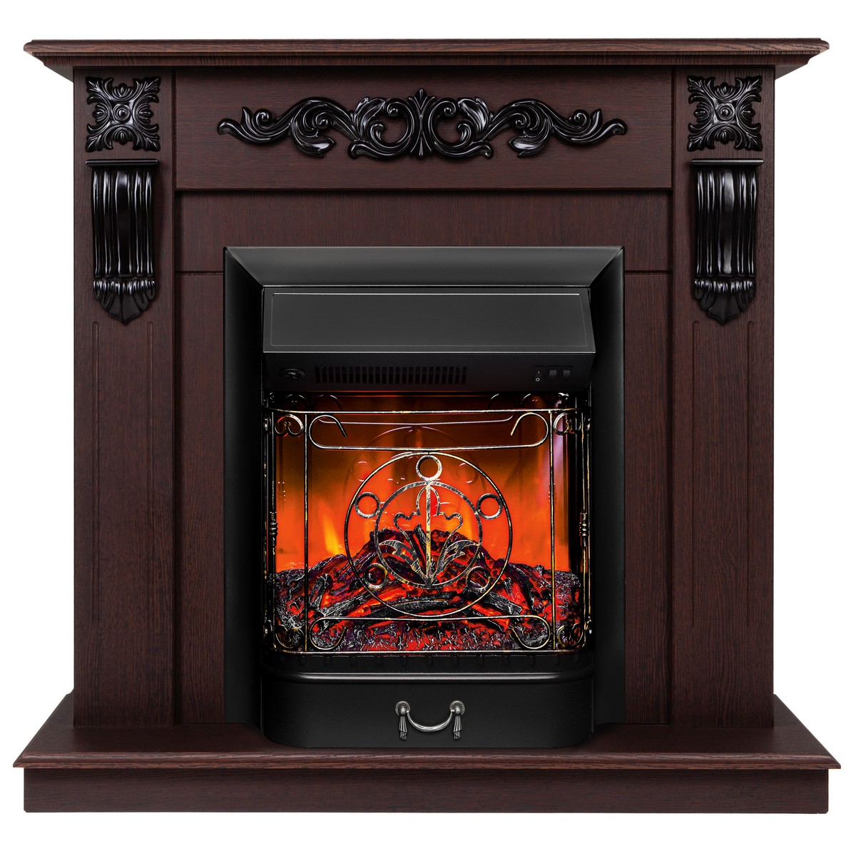 Каминокомплект Realflame Dominica STD/EUG DN 304008 с очагом Majestic LUX BL