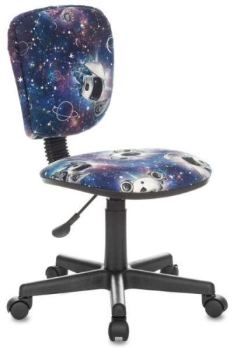 Кресло детское Бюрократ CH-204NX, на колесиках, ткань, синий [ch-204nx/cosmo]