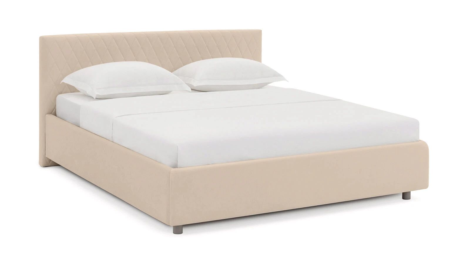 Кровать Askona Gwen I Sky Velvet 03 160х2