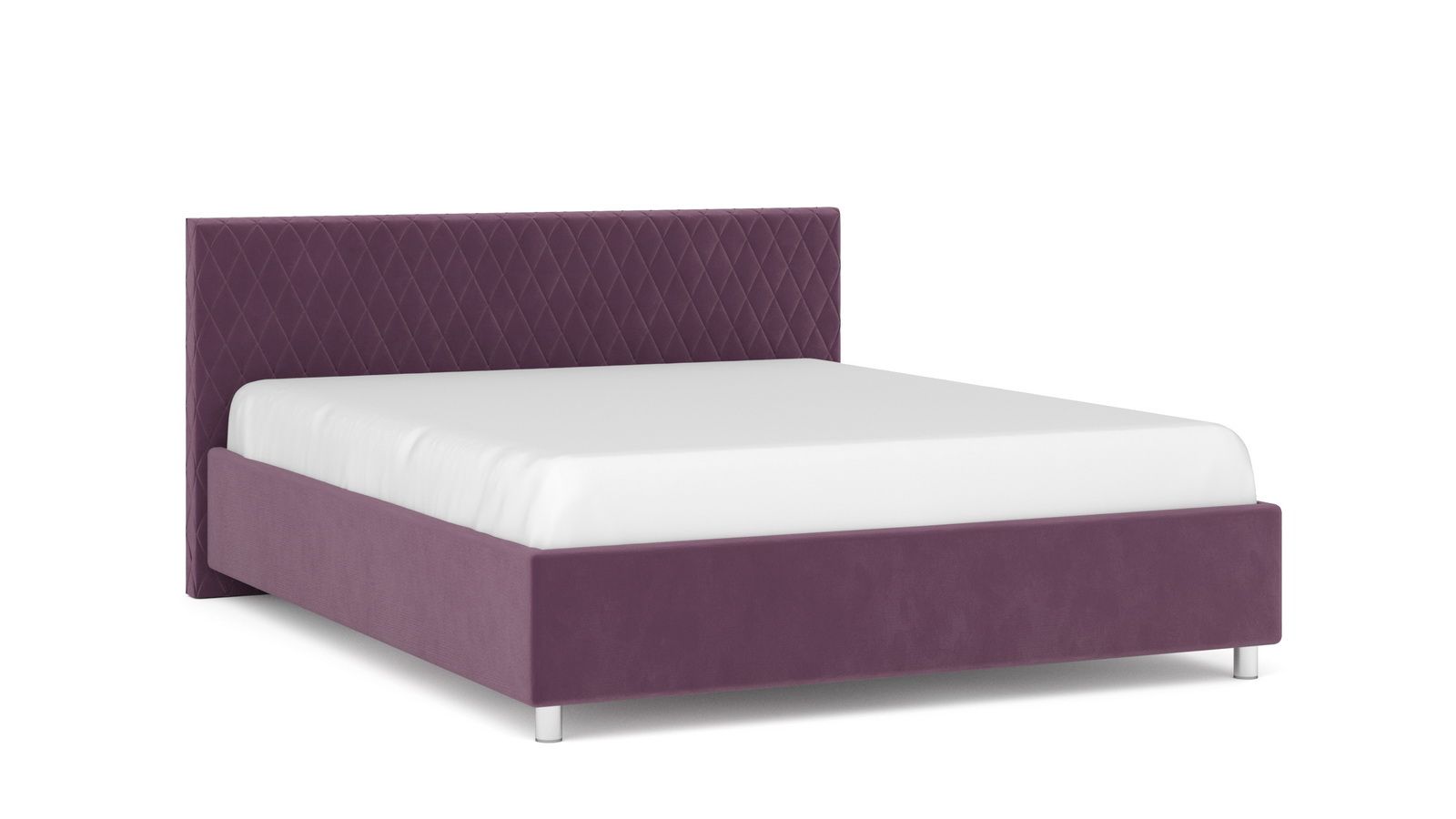 Кровать Askona Gwen I Sky Velvet 10 140х2