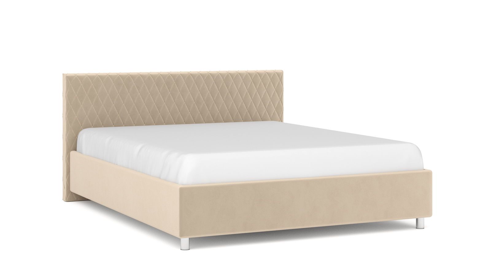 Кровать Askona Gwen I Sky Velvet 21 120х2