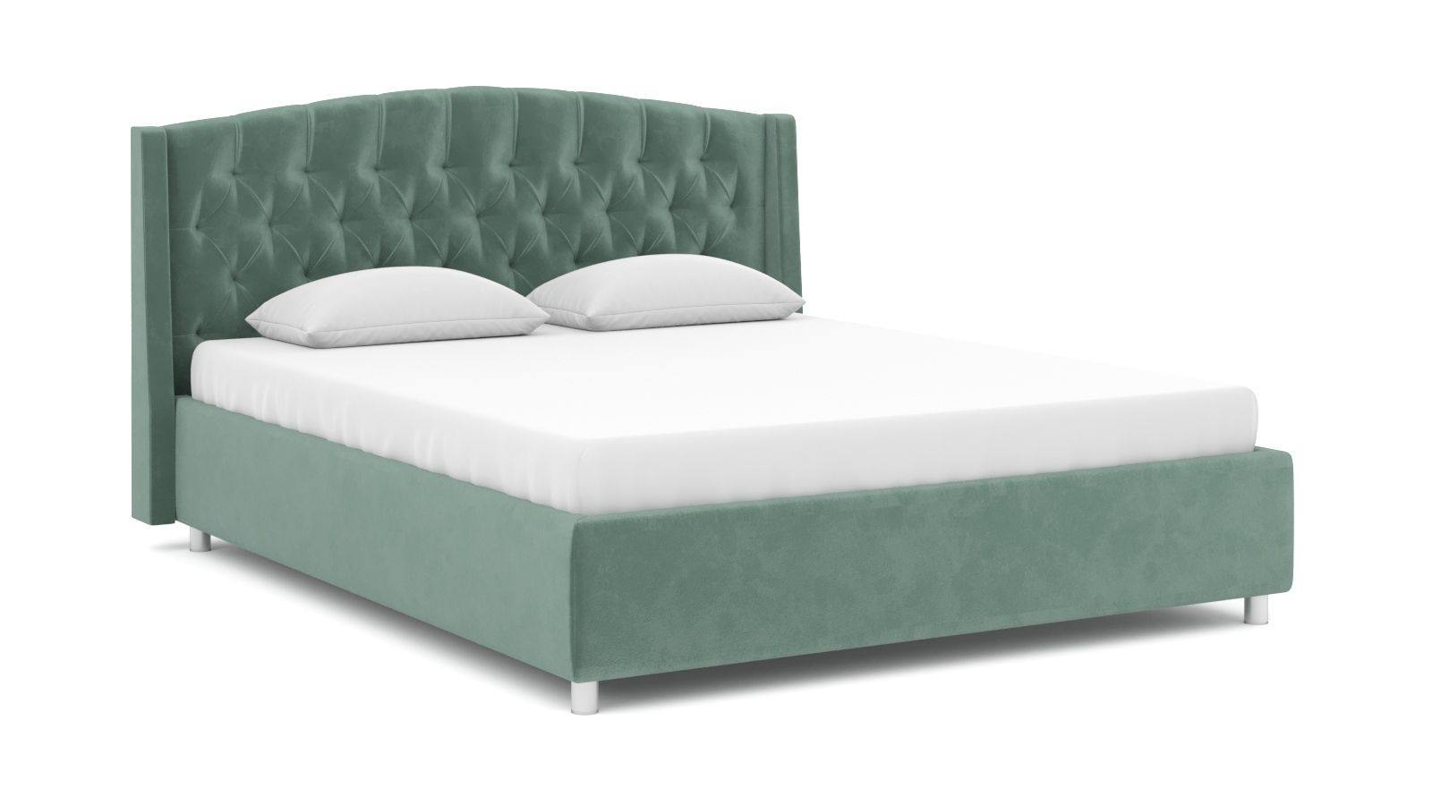 Кровать Askona Margot Sky Velvet 43 140х2