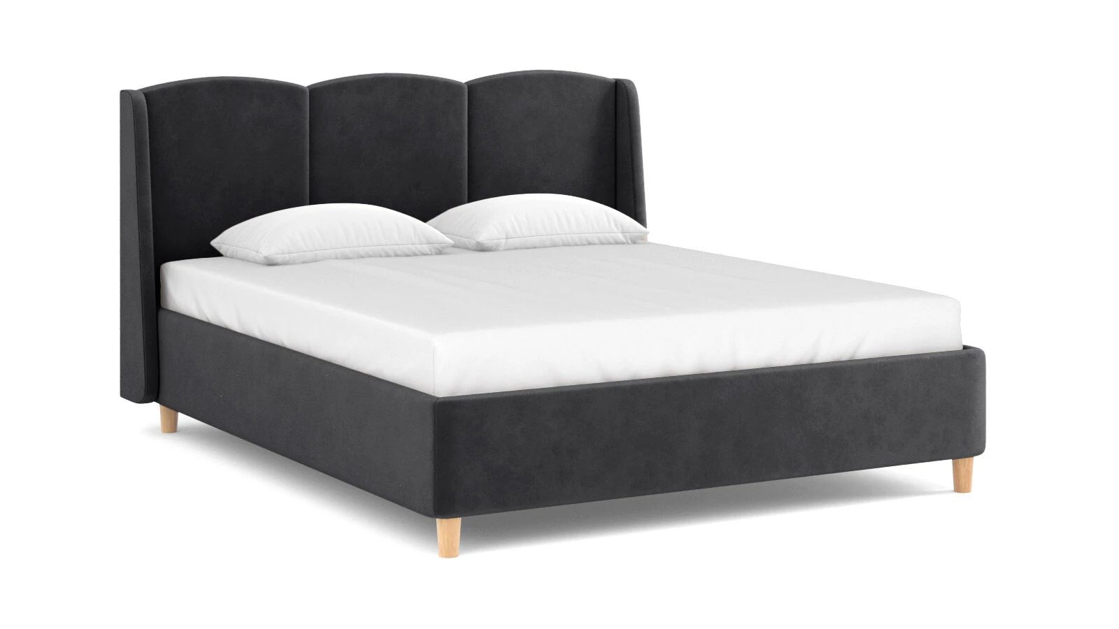 Кровать Askona Milora Sky Velvet 38 160х2