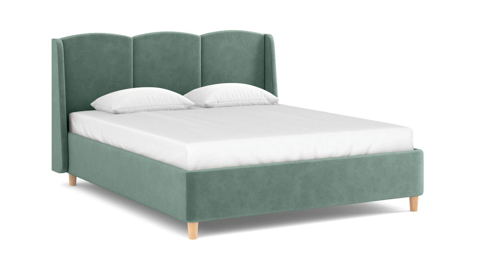 Кровать Askona Milora Sky Velvet 43 160х2