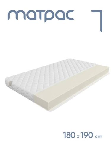 Матрас беспружинный Alat Home Optimal L анатомический 180x190 см mm-1368