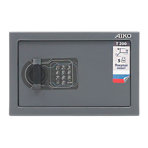 Сейф мебельный Aiko T 200 EL 200x310x200мм электронный (S10399211214