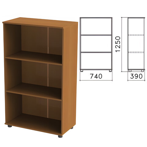 Шкаф (стеллаж) Монолит, 740х390х1250 мм, 2 полки