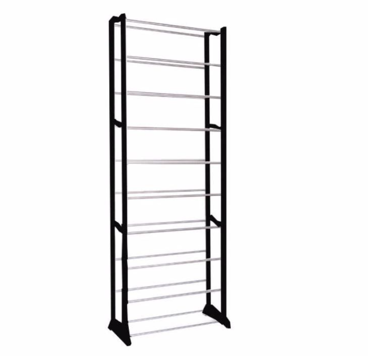 Стойка для обуви Amazing Shoe Rack на 30 пар (Черный