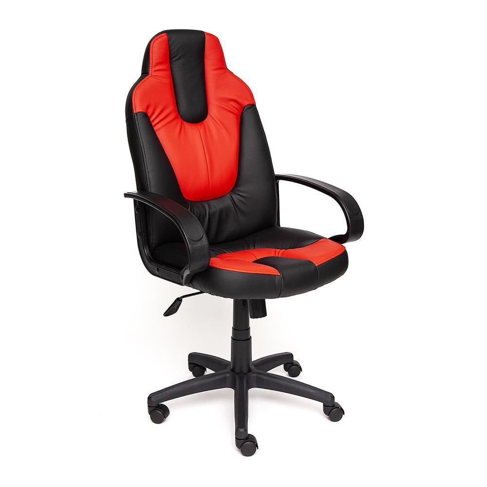 Tetchair NEO (1) кож/зам, черный/красный, 36-6/36-161